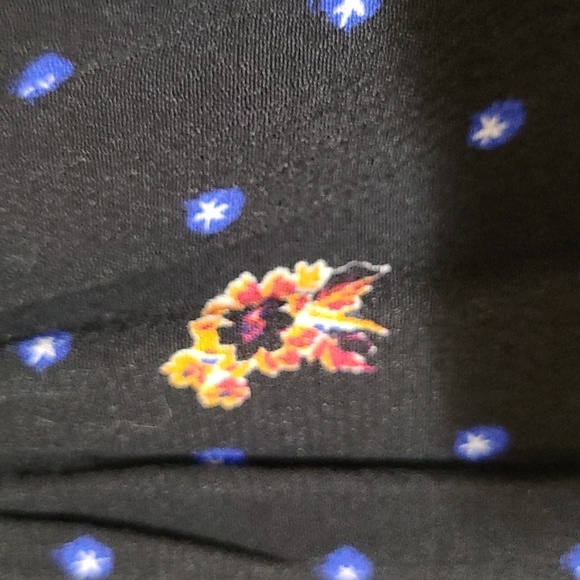 Free People Black 'Two Faces' Smocked Mini Dress - Size S - Picture 4 of 9